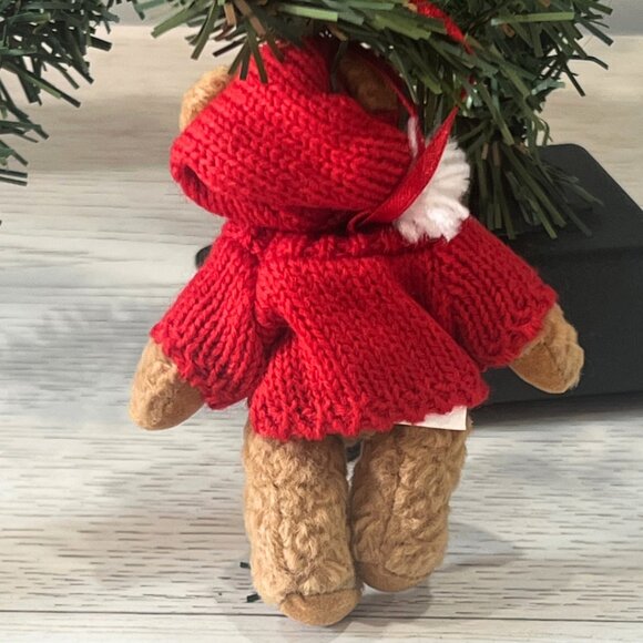 Vintage Lot Teddy Bear Ornaments Hallmark Kurt Adler Sailor Plush Old World - Picture 8 of 15